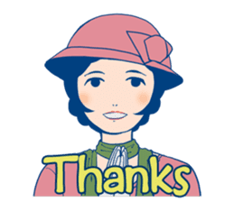 Old traditional Japan(English) sticker #7631143