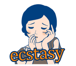 Old traditional Japan(English) sticker #7631146