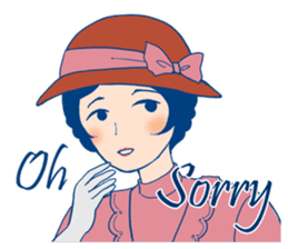 Old traditional Japan(English) sticker #7631154