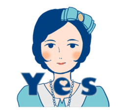 Old traditional Japan(English) sticker #7631155