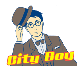 Old traditional Japan(English) sticker #7631157