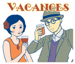 Old traditional Japan(English) sticker #7631162