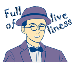 Old traditional Japan(English) sticker #7631163