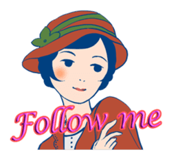 Old traditional Japan(English) sticker #7631165