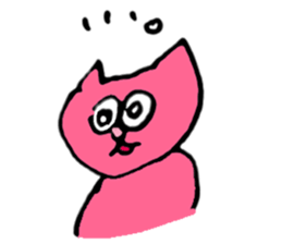 About my pink cat sticker #7631277