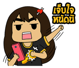 nu Praw southern girl sticker #7631473