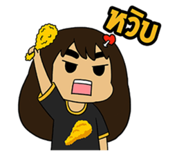 nu Praw southern girl sticker #7631476