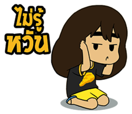 nu Praw southern girl sticker #7631477