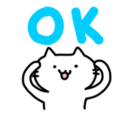 Comfortable cat Nyata sticker #7631542