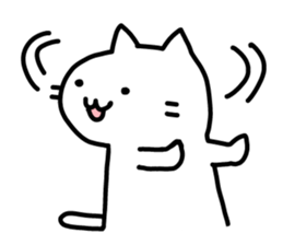 Comfortable cat Nyata sticker #7631551