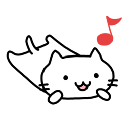 Comfortable cat Nyata sticker #7631554