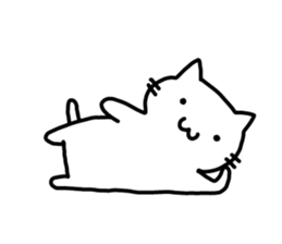 Comfortable cat Nyata sticker #7631560