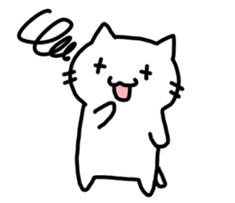 Comfortable cat Nyata sticker #7631565