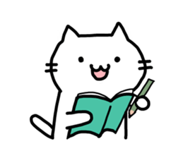 Comfortable cat Nyata sticker #7631573