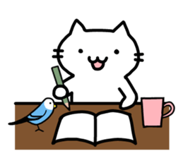 Comfortable cat Nyata sticker #7631575