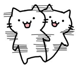 Comfortable cat Nyata sticker #7631578