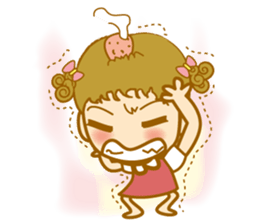 Little curly 2 sticker #7631675