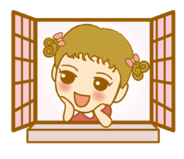 Little curly 2 sticker #7631684