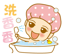 Little curly 2 sticker #7631688