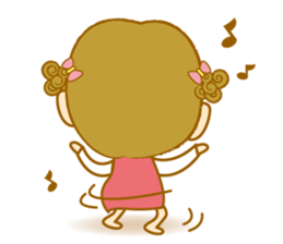 Little curly 2 sticker #7631693