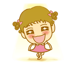 Little curly 2 sticker #7631695