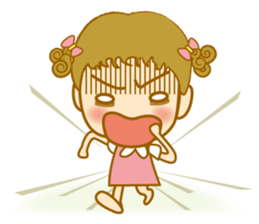 Little curly 2 sticker #7631699