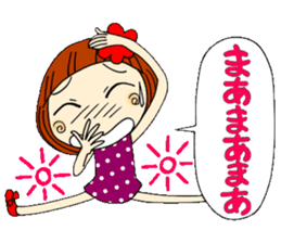 Castor bean-chan 8 sticker #7631839