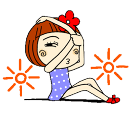 Castor bean-chan 8 sticker #7631854