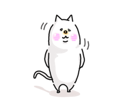 He is like a cat. 2 sticker #7632088