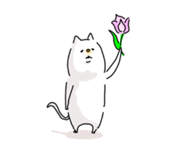 He is like a cat. 2 sticker #7632098