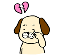 The head's weak dog sticker #7632116