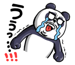 Hige Megane Panda sticker #7632151