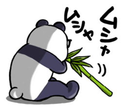 Hige Megane Panda sticker #7632155