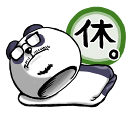 Hige Megane Panda sticker #7632157