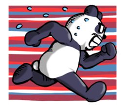 Hige Megane Panda sticker #7632163