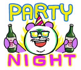 Hige Megane Panda sticker #7632177