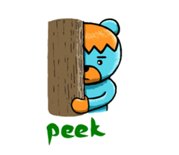 Mr. Aokuma -BlueBear- sticker #7632423