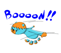 Mr. Aokuma -BlueBear- sticker #7632424