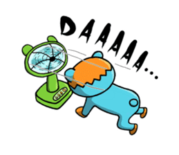 Mr. Aokuma -BlueBear- sticker #7632426