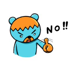 Mr. Aokuma -BlueBear- sticker #7632429