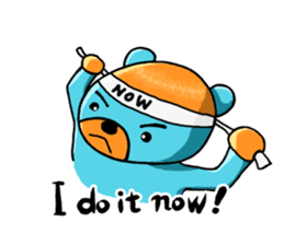 Mr. Aokuma -BlueBear- sticker #7632431