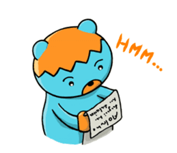 Mr. Aokuma -BlueBear- sticker #7632433