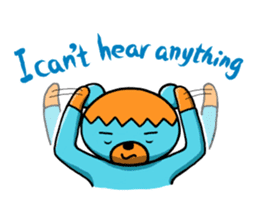 Mr. Aokuma -BlueBear- sticker #7632434