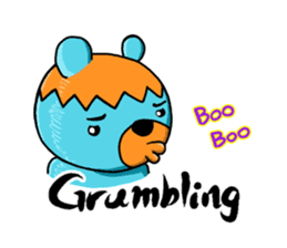 Mr. Aokuma -BlueBear- sticker #7632439