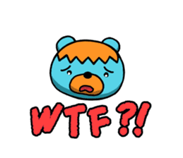 Mr. Aokuma -BlueBear- sticker #7632440