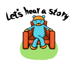 Mr. Aokuma -BlueBear- sticker #7632442