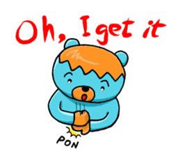 Mr. Aokuma -BlueBear- sticker #7632443