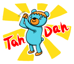 Mr. Aokuma -BlueBear- sticker #7632445