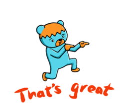 Mr. Aokuma -BlueBear- sticker #7632447