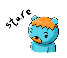 Mr. Aokuma -BlueBear- sticker #7632449